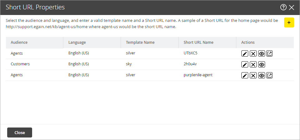 generate short portal url generate sort portal url